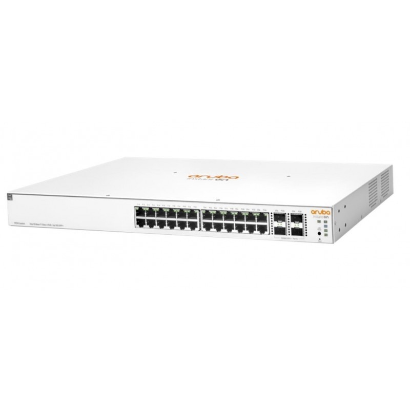 Switch HP Aruba Instant On 1930 24G 24 Puertos 10/100/1000 Mbps 4SFP+ 370W PoE JL684A