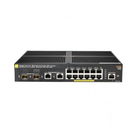 Switch HP Aruba 2930F 12 Puertos 10/100/1000 Mbps PoE+ 2SFP+ JL693A