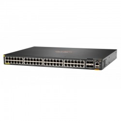 Switch HP Aruba 6200F 48 Puertos 10/100/1000 Mbps 4SFP 370W 176Gbit/s PoE JL727A