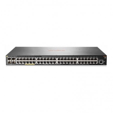 Switch HP Aruba 2930F 48 Puertos 10/100/1000 Mbps 4SFP 10Ggb PoE+ L2 L3 JL256A
