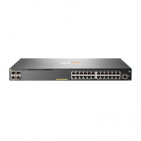 Switch HP Aruba 6200F 24 Puertos 10/100/1000 Mbps L3 4SFP+ PoE 370W L3 JL725A