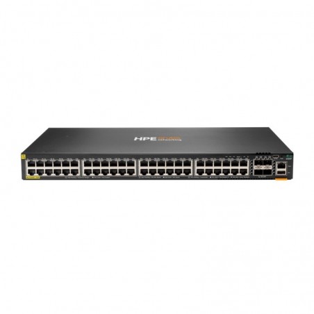 Switch HP Aruba 6200F 48 Puertos 48G 740W 48x 10/100/1000 Mbps 10 Gigabit 4SFP+ PoE L3 JL728A