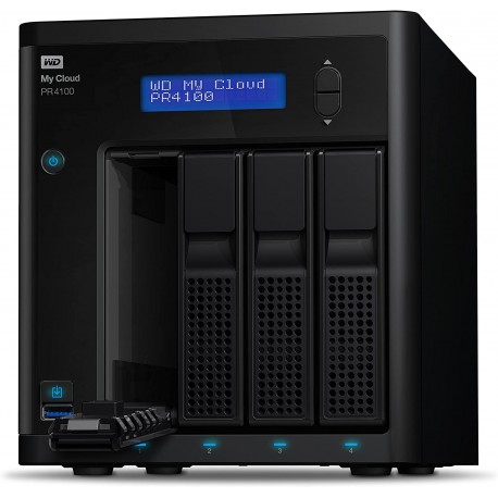 Disco Nas Western Digital My Cloud Pr4100 56tb 4 Bahias Gbe