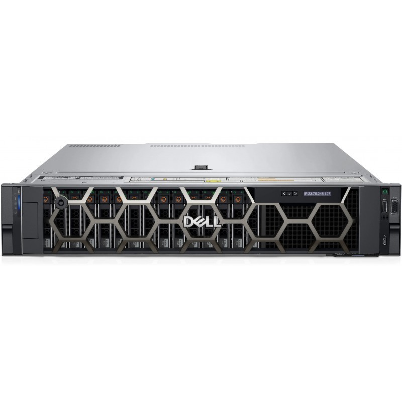 Servidor Dell PowerEdge R550 Intel Xeon Silver 4309Y 2.8GHz 16GB 480GB SSD Rack 2u R550ERQ3V1