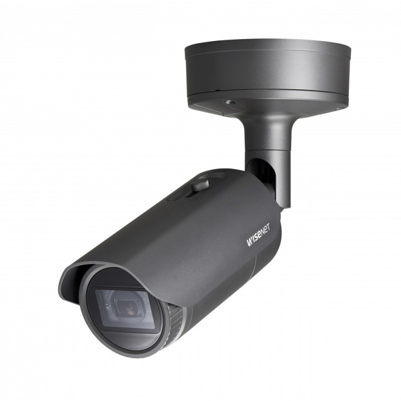 Cámara Hanwha Techwin IP Bullet IR para Exteriores Alámbrico 1920 x 1080 Pixeles Día/Noche Poe XNO-6080R