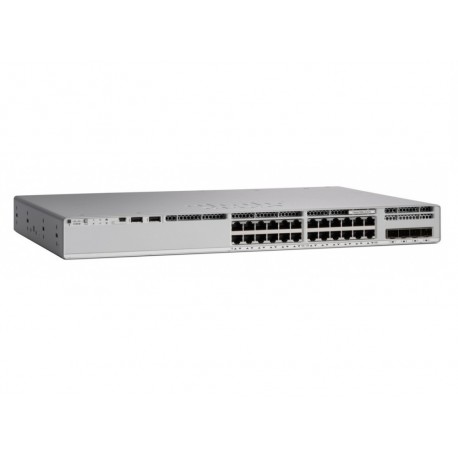 Switch Cisco 24 Puertos 10/100/1000 Mbps POE 56Gbit/s L3 C9200L-24P-4G-E