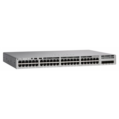 Switch Cisco 9200L 48 Puertos 10/100/1000Mbps + 4 Puertos SFP Poe C9200L-48P-4X-E