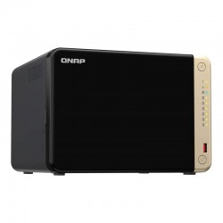Disco Servidor NAS Qnap 6x10 60TB 6 bahías 5G/2.5G/1G/100M HDMI 2.0 TS-664-4G