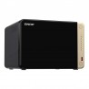 Disco Servidor NAS Qnap 6x10 60TB 6 bahías 5G/2.5G/1G/100M HDMI 2.0 TS-664-4G