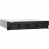 Disco Servidor NAS QNAP 7x16 112TB 8 bahías 4-core 1.7GHz 4GB Lan USB 3.2 Rack TS-832PXU-RP