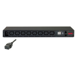 PDU APC display 1U 16A 208-230V (8) C13 Rack AP7821B