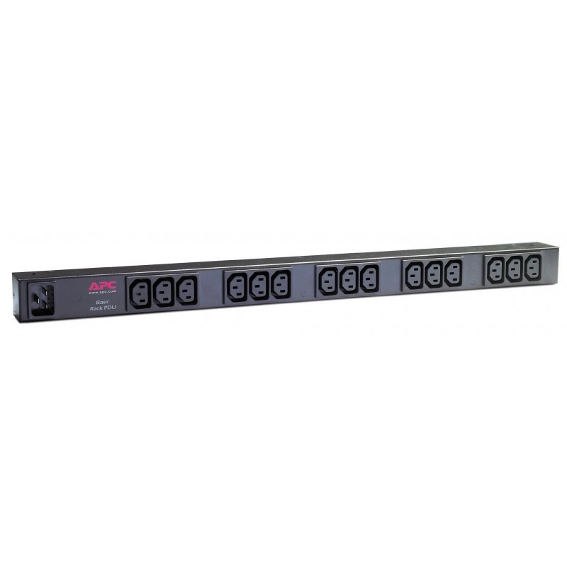 PDU APC Rack Básico 0U Vertical Negro 15 AC C13 AP9572