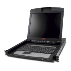 Consola APC LCD de 17' rack Teclado y TouchPad 1U AP5717