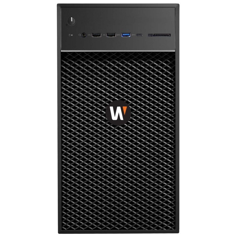 PC NVR Wisenet WAVE Hanwha Techwin +Techwin WAVE-PRO-04 470Mbps 4TB 16GB WRT-P-5202W-4TB