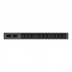 APC ATS Rack Automatic Transfer Switch 1U 10A 230V C14 IN 12 C13 OUT 50/60Hz AP4421A