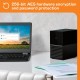 Disco Externo Western Digital My Book Duo 16 TB USB 3.1 G1 3.0 2.0 WDBFBE0160JBK-NESN