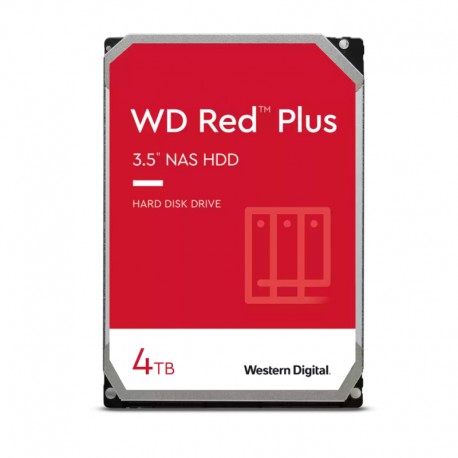 Disco Western Digital Red Plus 4TB SATA 5400rpm 3.5' 128MB WD40EFZX