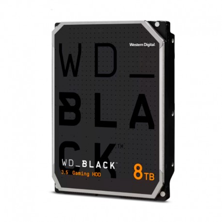 Disco Western Digital WD Black 8TB SATA 6.0Gb/s 256MB 7200RPM 3.5' WD8001FZBX