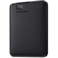 Disco Externo Western Digital Elements Portable 2TB USB 3.0 WDBU6Y0020BBK-WESN