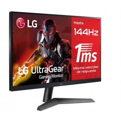 Monitor Gaming LG UltraGear 24' 1920 x 1080 FHD IPS 144Hz HDMI DP 24GN60R-B