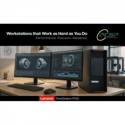 PC WorkStation Lenovo ThinkStation P520 Intel Xeon W-2135 4.5GHz 32GB 1TB SSD +2TB Nvidia Quadro T1000 4GB GDDR6