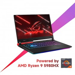 Notebook Gaming Asus 15.6' WQHD IPS AMD Ryzen 9 6900HX 3.3GHz 16GB 1TB SSD NVIDIA GeForce RTX 3060 6GB GDDR6 G513RM-HQ081W