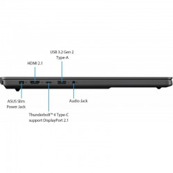 Notebook Gaming Asus Rog Zephyrus G16 16' WQXGA OLED Core Ultra 9 185H 2.3GHz 32GB 1TB SSD NVIDIA GeForce RTX 4070 8GB GDDR6 GU6