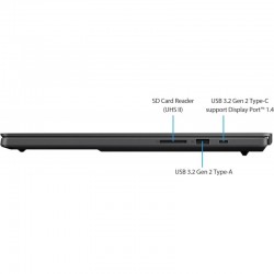 Notebook Gaming Asus Rog Zephyrus G16 16' WQXGA OLED Core Ultra 9 185H 2.3GHz 32GB 1TB SSD NVIDIA GeForce RTX 4070 8GB GDDR6 GU6