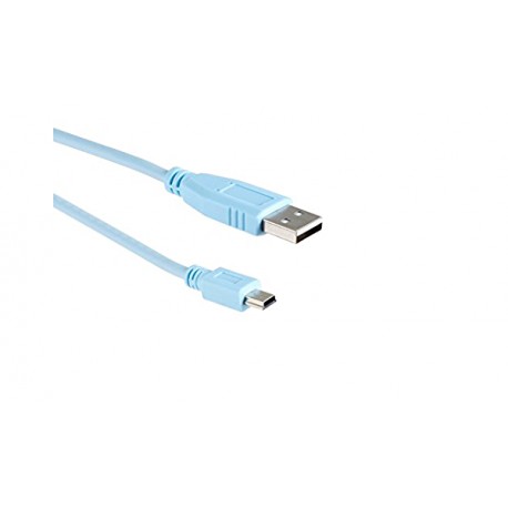 Cisco Cable USB A Macho mini USB B Macho 2 Metros CAB-CONSOLE-USB