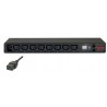 PDU APC display 1U 16A 208-230V (8) C13 Rack AP7821B