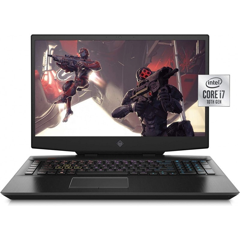 Notebook Gaming HP Omen 15 15.6' FHD 144Hz i7-10750h 2.6Ghz 16GB 512GB SSD + 1TB HDD Nvidia GeForce RTX 2070 Max-Q 8GB GDRR6