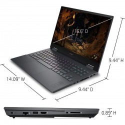 Notebook Gaming HP Omen 15-EK1013UP 15.6' FHD 300Hz i7-10750H 2.6GHz 32GB 1TB SSD Nvidia GeForce RTX 3070 8GB GDRR6