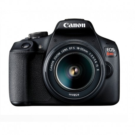 Cámara Digital Canon EOS T7 18-55 IS II USCAN 24.1mp FHD 1080 Wi-Fi