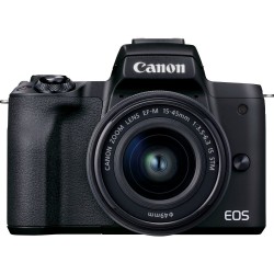 Cámara Digital Canon Mirrorless EOS M50 Mark II EF-M 24.1MP 4K UHD Wi-Fi