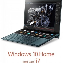 Notebook Asus Zenbook Duo 14 UX481FA 14' FHD IPS 12.6' Touch i7-10510U 1.80Ghz 8GB 1TB SSD