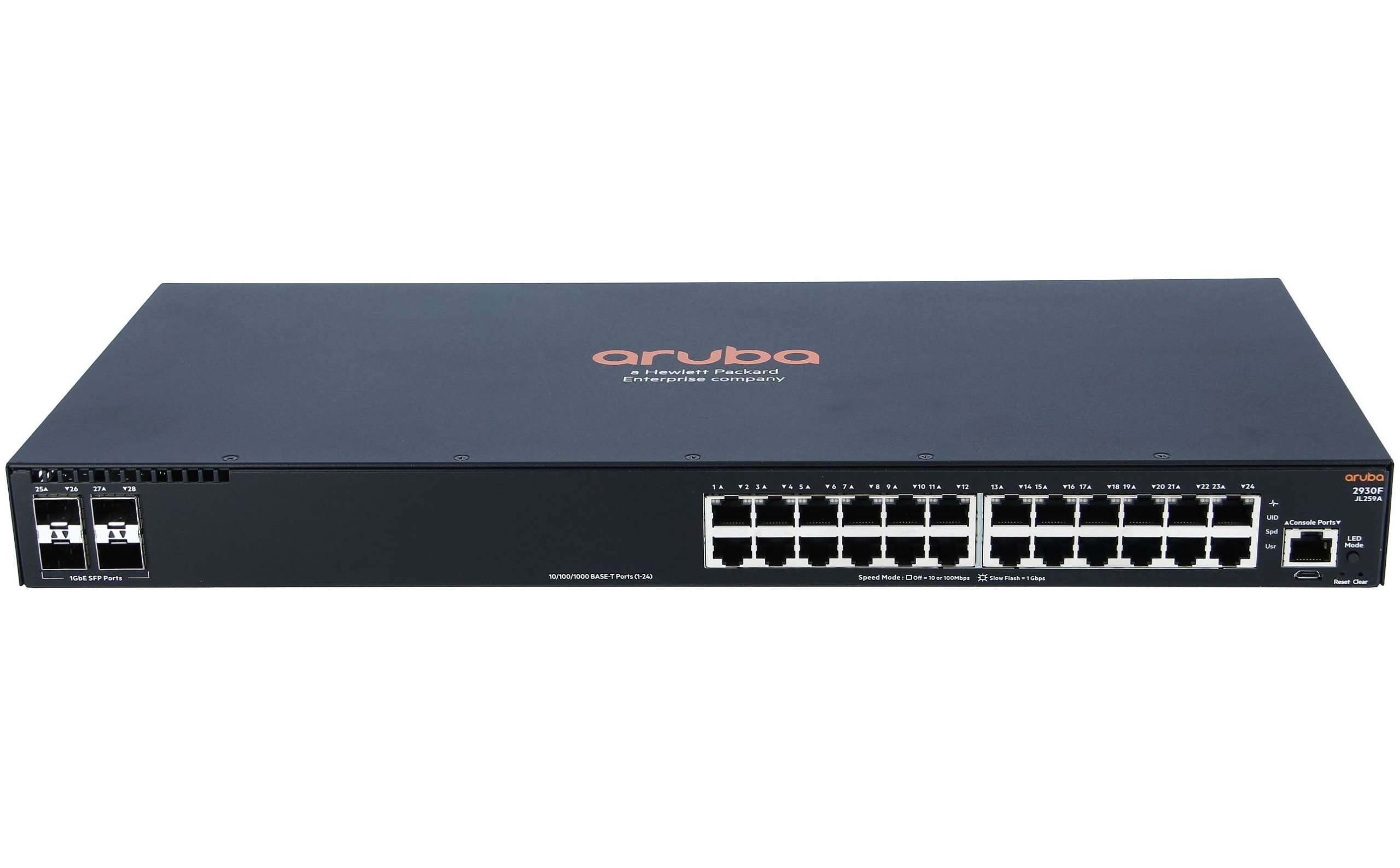 【新品未使用】HP Aruba 2930F 24G 4 SFP (②) HPE Aruba Networking 2930F 24G 4SFP Switch | HPE Store Singapore