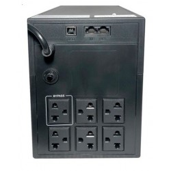 UPS Interactivo Elise Fase 1200VA 600W Puerto inteligente USB-HID AUR-1200-LCD-USB