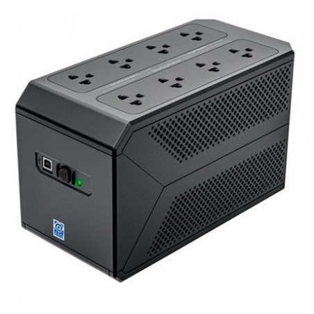 UPS Interactivo Elise Serie Power Box 1050VA 600W Puerto inteligente USB-HID PBOX-1050