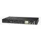 APC ATS Rack Automatic Transfer Switch 1U 10A 230V C14 IN 12 C13 OUT 50/60Hz AP4421A