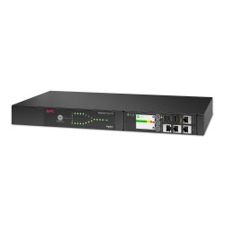 APC ATS Rack Automatic Transfer Switch 1U 10A 230V C14 IN 12 C13 OUT 50/60Hz AP4421A