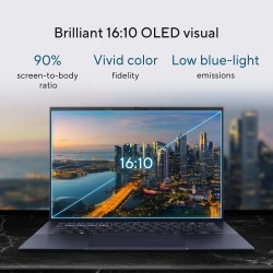 Notebook WorkStation Asus Expertbook 16' WUXGA i7-1355U 5.0GHz 32GB 1TB SSD NVIDIA GeForce RTX 2050 4GB GDDR6 B3604CVF-Q90910X