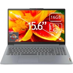 Notebook Lenovo IdeaPad Slim 3 15.6' FHD AMD Ryzen 7 5825U 4.5GHz 16GB 512GB SSD 82XM00S6LM