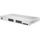 Switch Cisco 24puertos 10/100/1000mbps 4sfp Cbs350-24t-4x-na