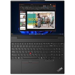 Notebook Lenovo ThinkPad E16 G3 16' WUXGA IPS Core Ultra 7 255H 5.1GHz 32GB 1TB SSD 21SS000KLM