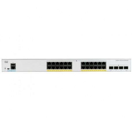 Switch Cisco Catalyst 24 Puertos 10/100/1000mbps + 4sfp C1000-24P-4G-L