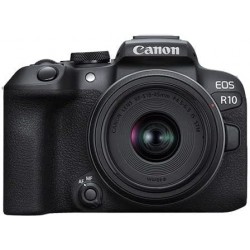 Cámara Canon EOS R10 RF-S LCD 3' 18-45mm F3.5-6.3 IS STM UHD 4K 24.2mpx 5331C009AA