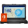 Notebook Dell Pro Rugged 14 IA Robustecida 14' FHD Intel Core Ultra 7 165U 4.9GHz 32GB RAM DDR5 1TB SSD NVIDIA RTX 500 4GB GDDR6