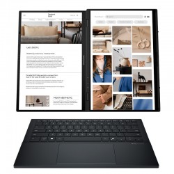 Notebook Asus Zenbook DUO UX8406CA 14' 3K OLED Touch Intel Core Ultra 9 285H 5.4GHz 32GB LPDDR5X 1TB SSD UX8406CA-PZ073W