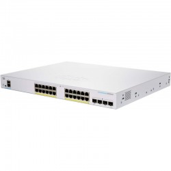 Switch Cisco Business Smart 24 puertos PoE 10/100/1000 4x10G SFP L2/L3 CBS250-24FP-4X-NA