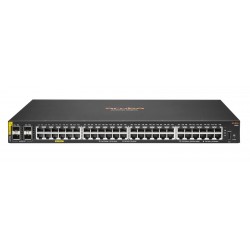 Switch HP Aruba 6100 48 Puertos 10/100/1000 BASE-T 4 Puertos 1G/10G SFP G Clase 4 PoE 370W JL675A